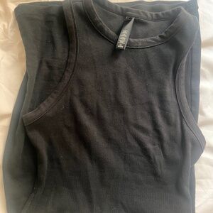 SKIMS Cotton Rib Tank Dress – XS